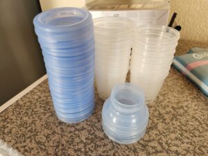 Storage cups